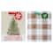 Medium Plaid & Christmas Tree Gift Bags, 2ct. by Celebrate It™
